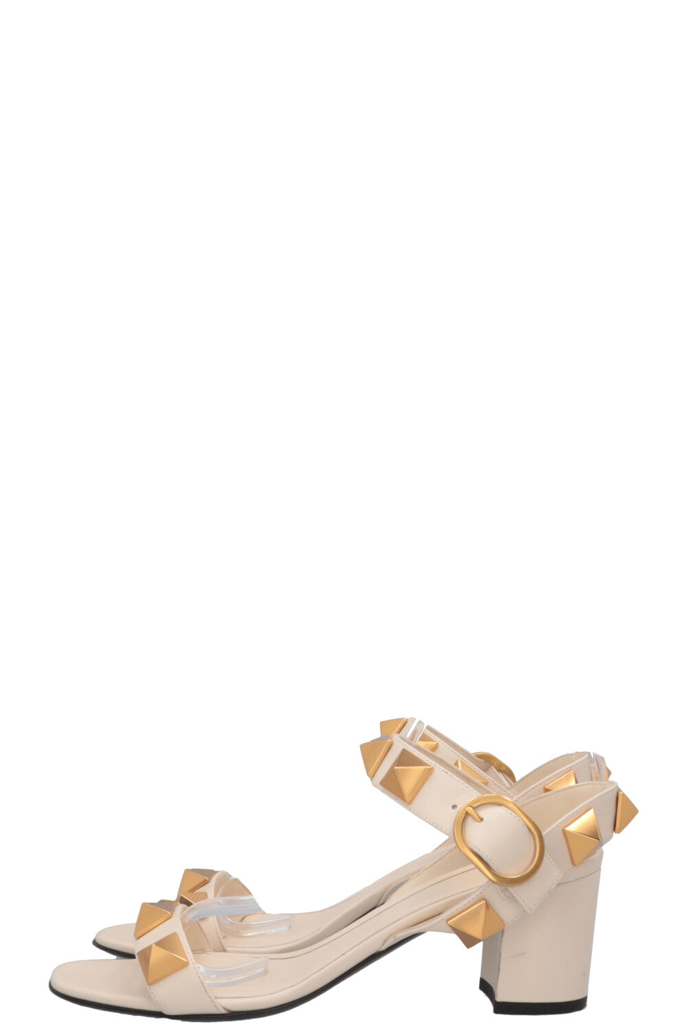 VALENTINO Roman Studs Sandals Ivory
