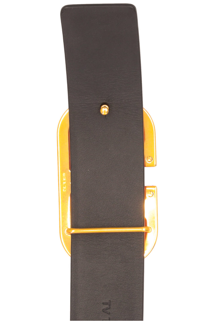 VALENTINO V Logo Belt Leather Hot Pink