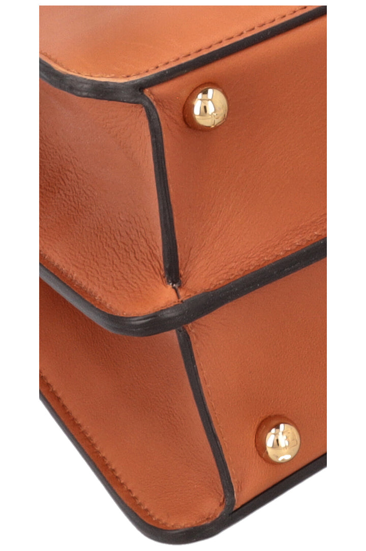 FENDI Peekabo Iseeu Medium Leather Cognac