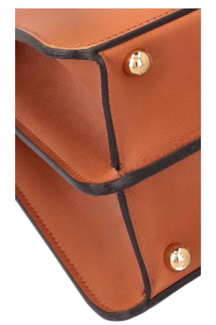 FENDI Peekabo Iseeu Medium Leather Cognac