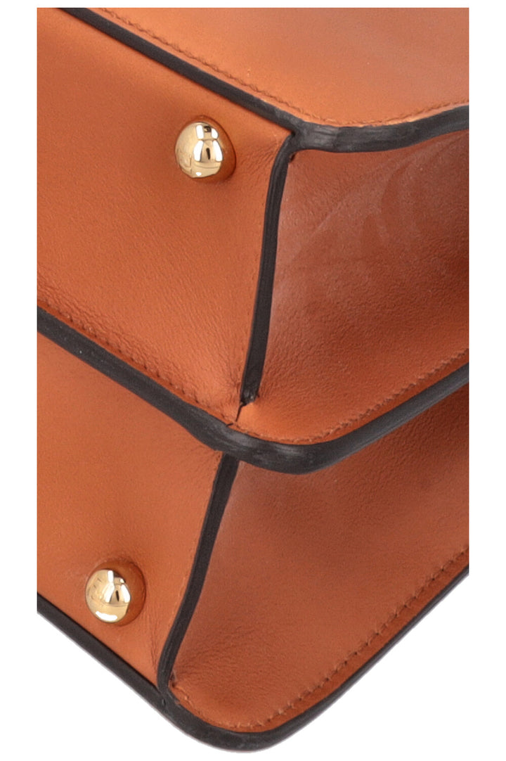 FENDI Peekabo Iseeu Medium Leather Cognac