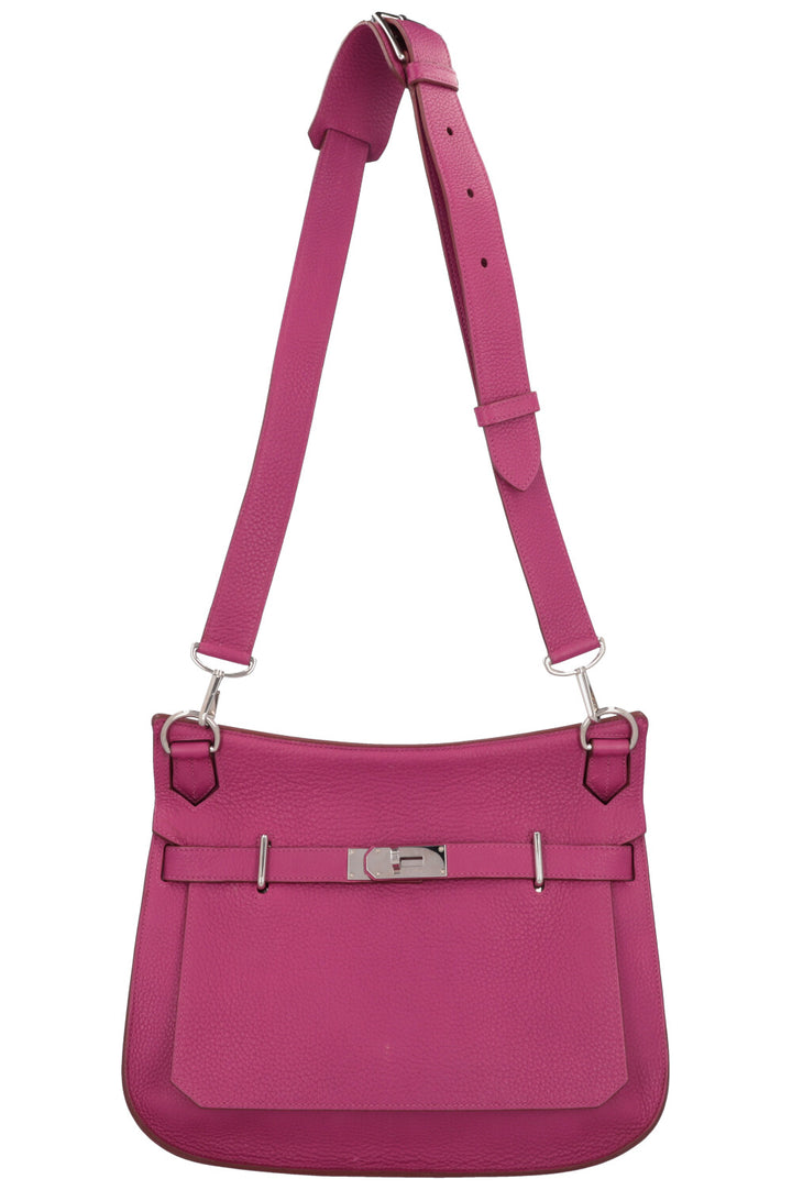 HERMÈS Jypsière 34 Clemence Fuchsia