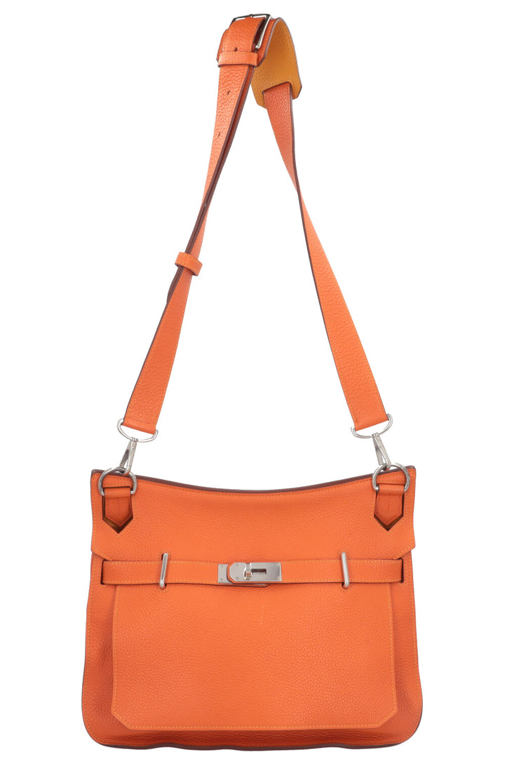 HERMÈS Jypsière 34 Verso Clemence Orange