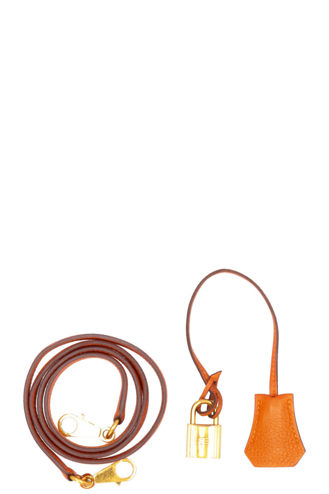 HERMÈS Kelly 35 Clémence Orange