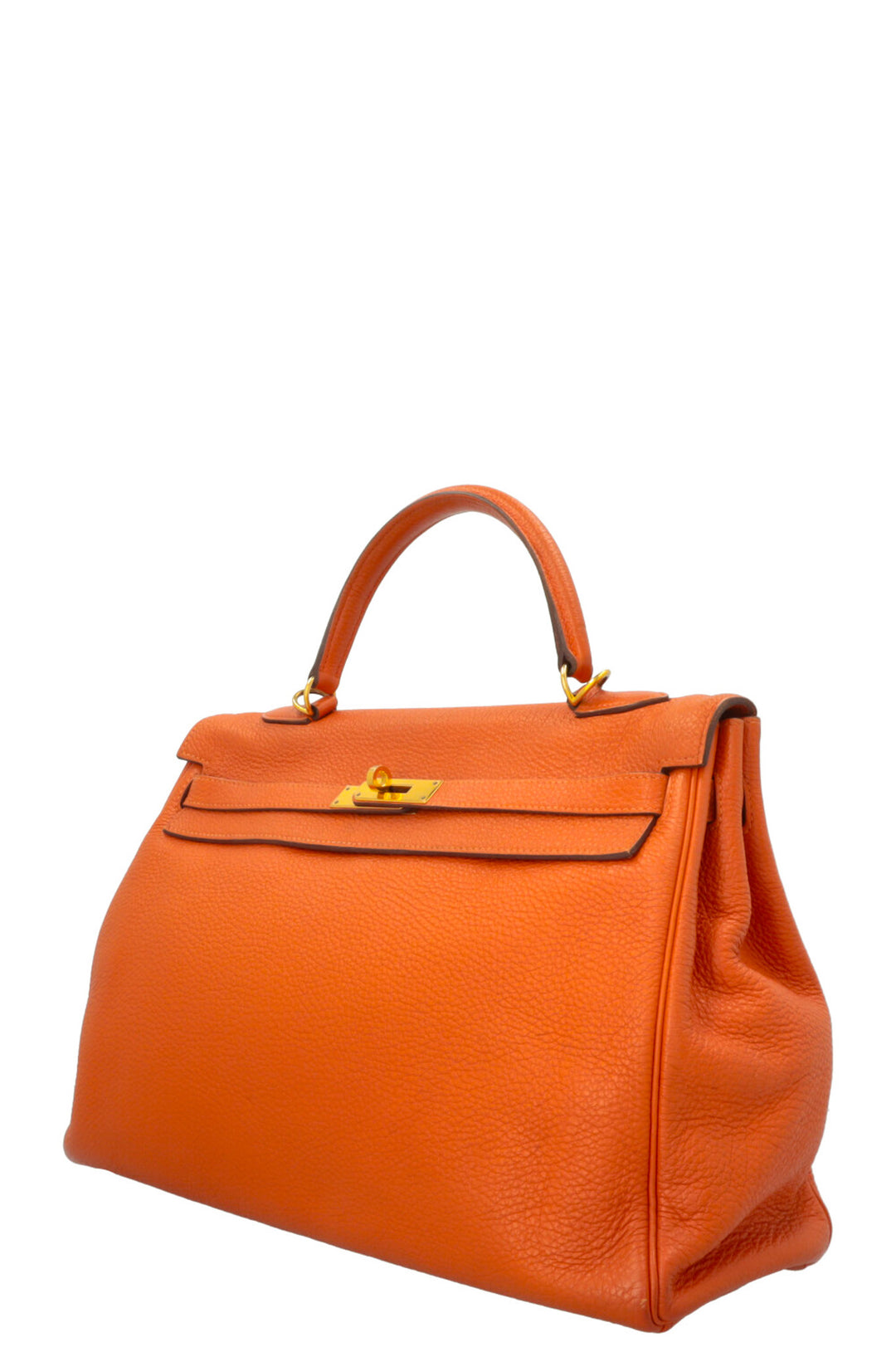 HERMÈS Kelly 35 Clémence Orange