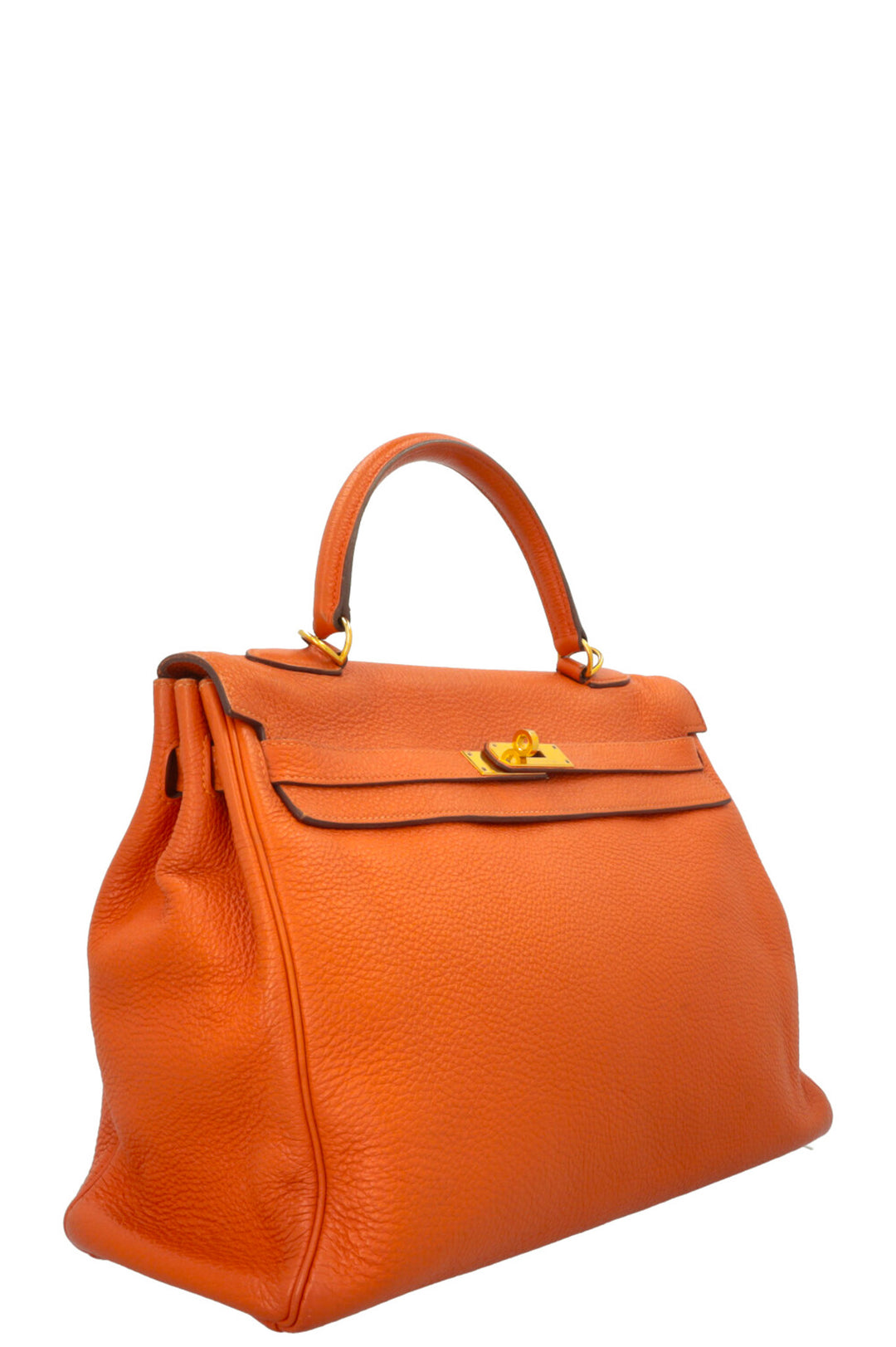 HERMÈS Kelly 35 Clémence Orange