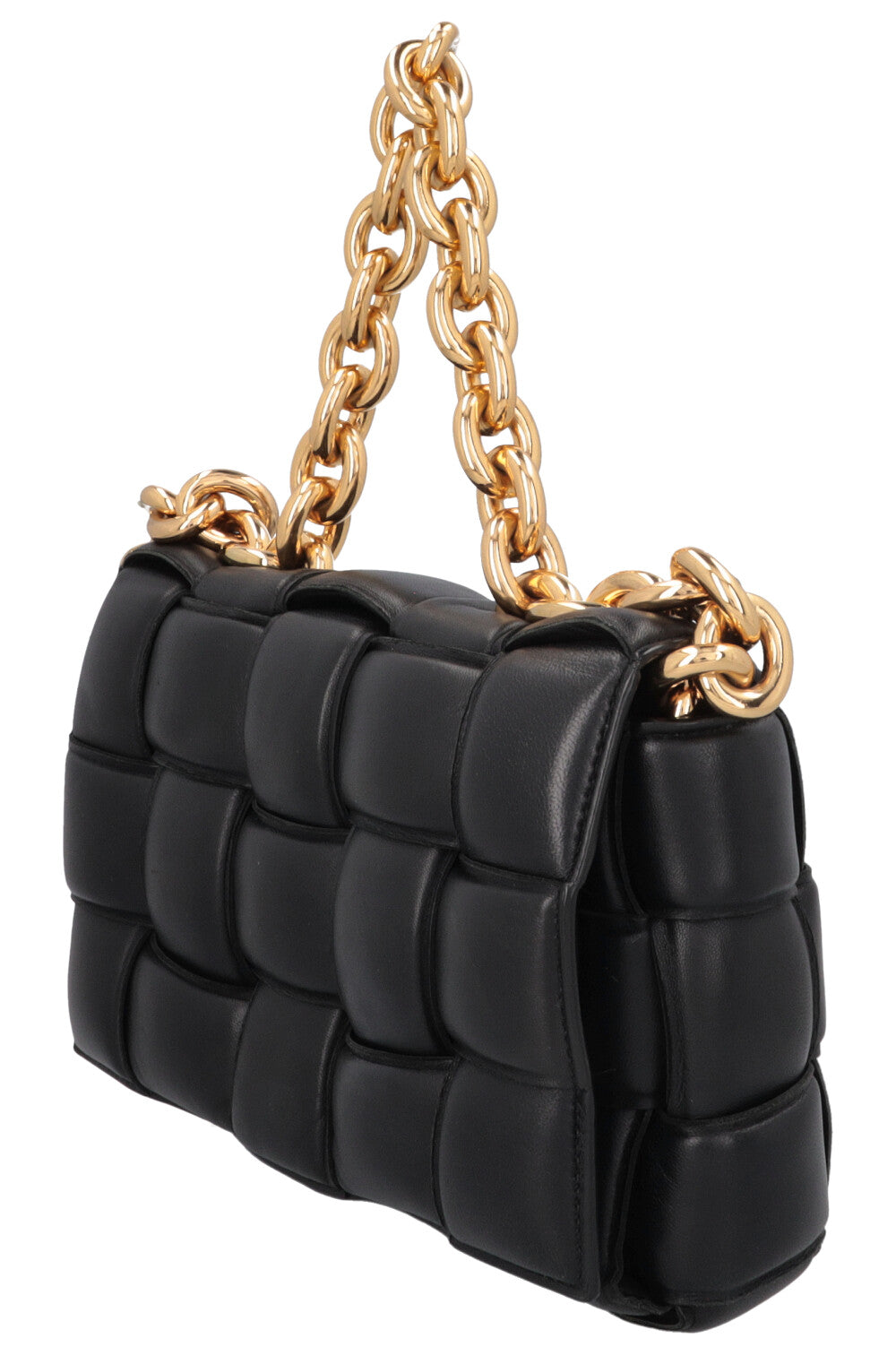 BOTTEGA VENETA Chain Cassette Crossbody Bag Black