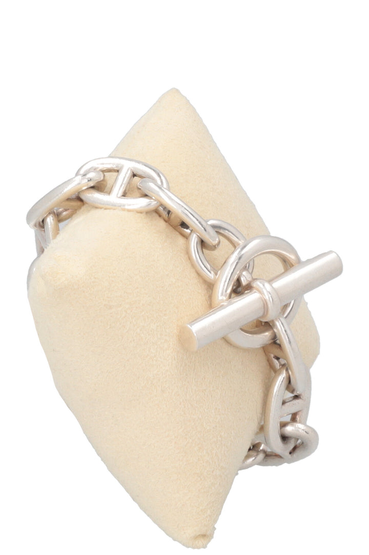 HERMÈS Chaîne D'Ancre Bracelet Grand Modèle Argent