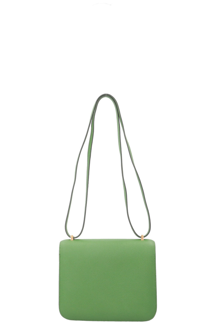 HERMÈS Mini Constance Epsom Vert Yucca