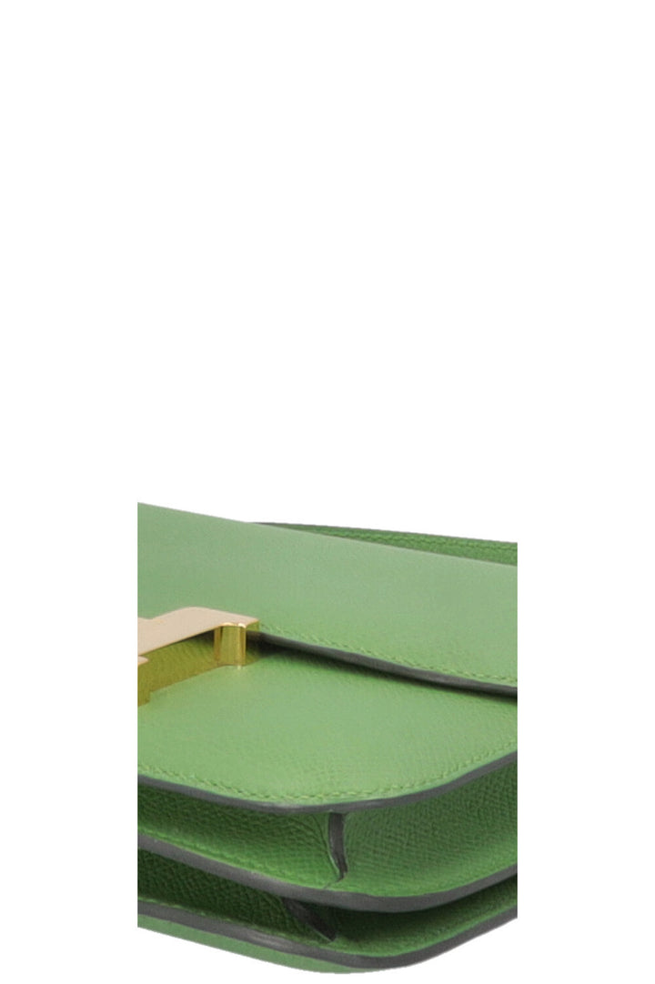 HERMÈS Mini Constance Epsom Vert Yucca
