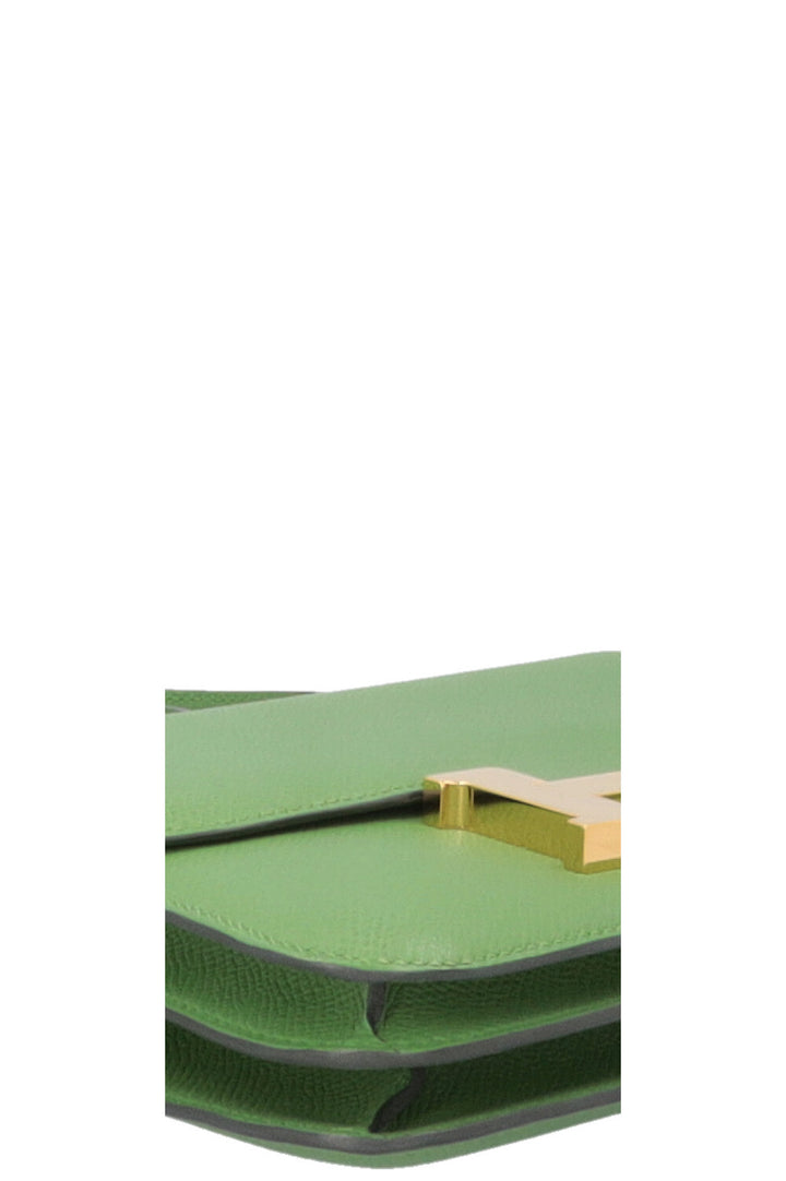 HERMÈS Mini Constance Epsom Vert Yucca