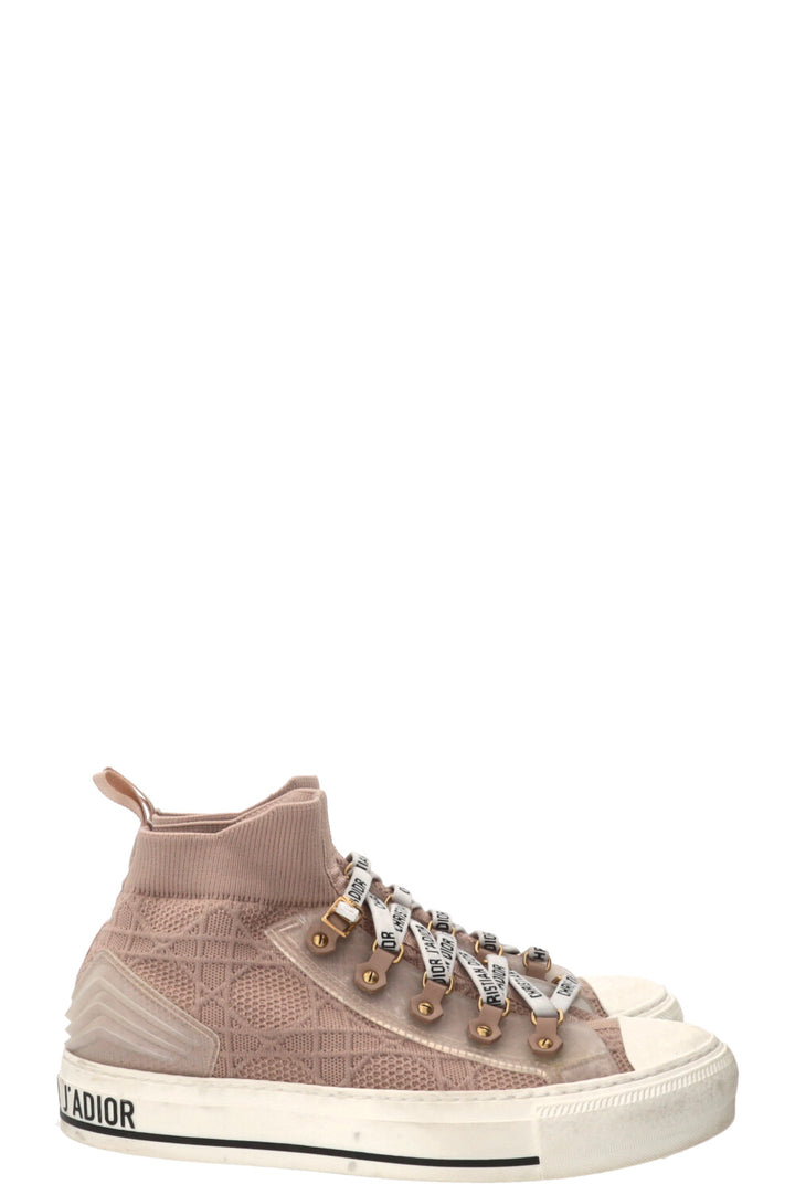 CHRISTIAN DIOR Baskets Walk'N'Dior Cannage Nude