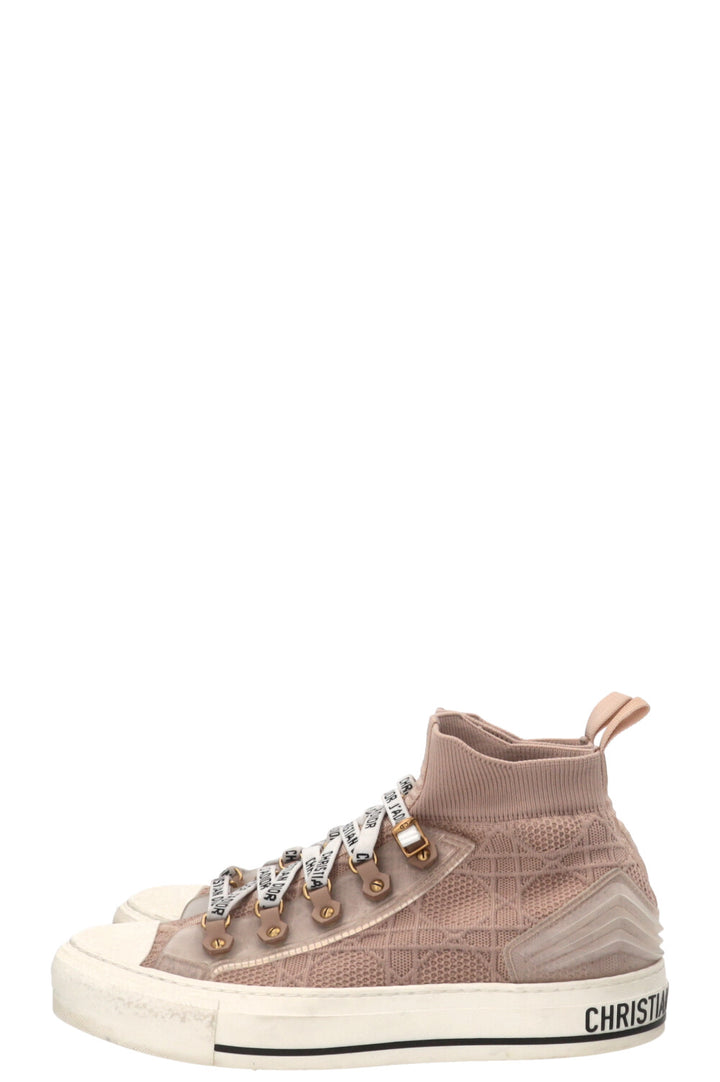 CHRISTIAN DIOR Baskets Walk'N'Dior Cannage Nude