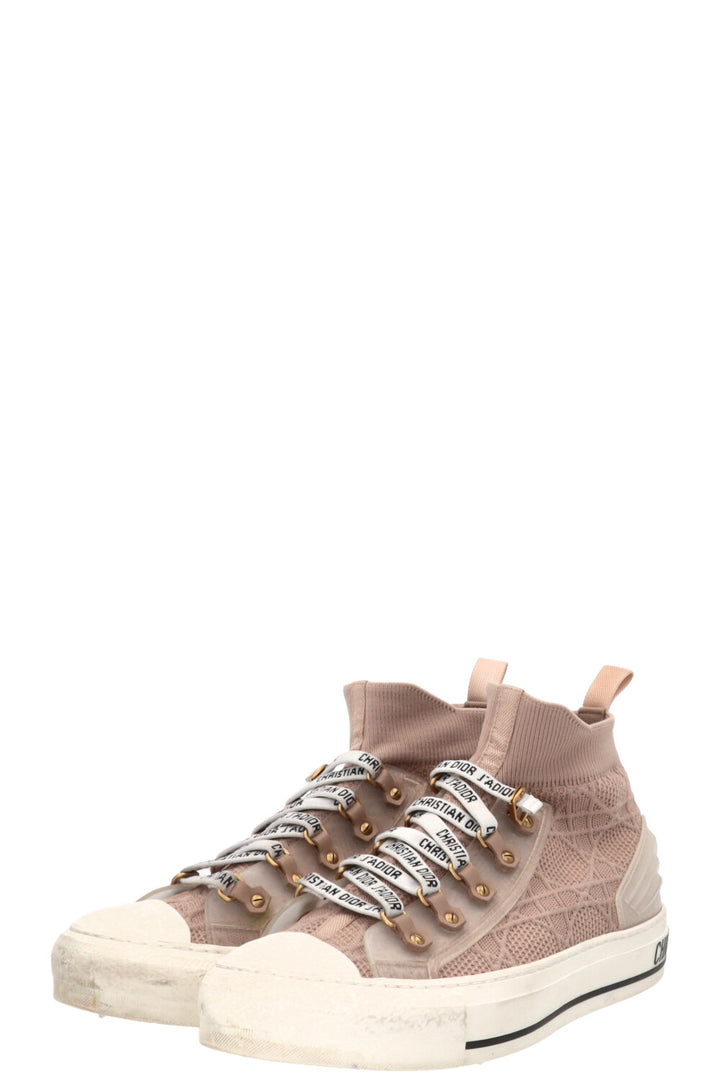 CHRISTIAN DIOR Baskets Walk'N'Dior Cannage Nude