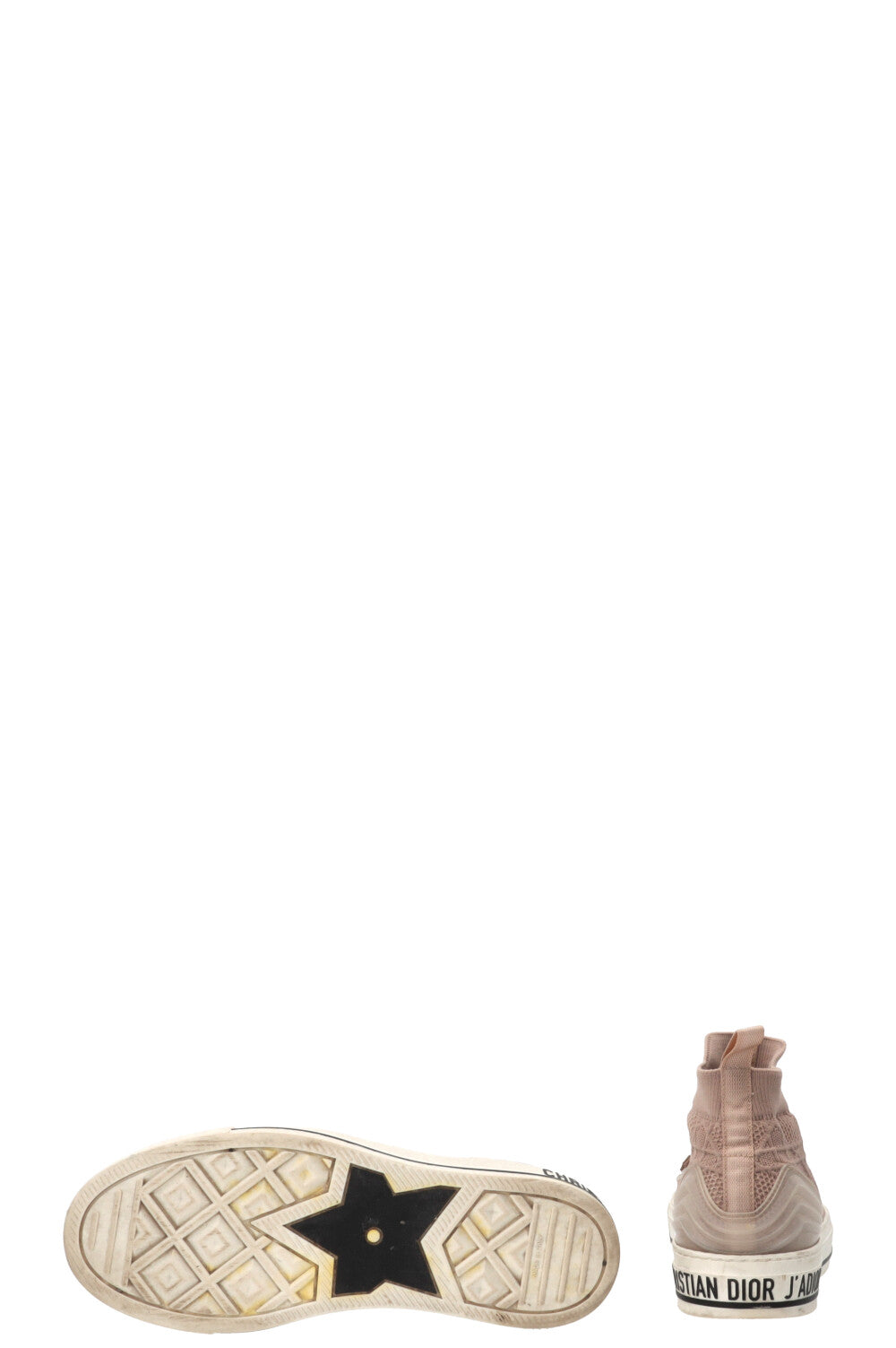 CHRISTIAN DIOR Baskets Walk'N'Dior Cannage Nude