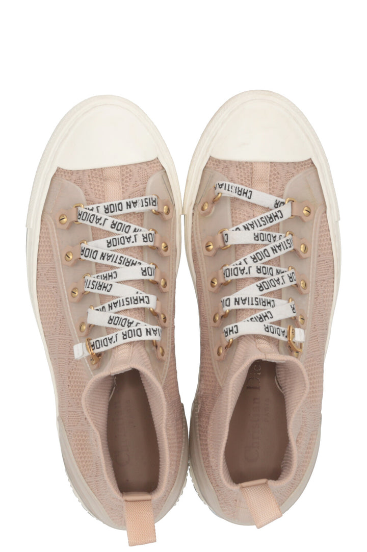 CHRISTIAN DIOR Baskets Walk'N'Dior Cannage Nude
