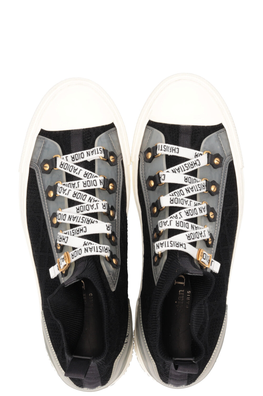 CHRISTIAN DIOR Walk'N'Dior Cannage Black Sneakers