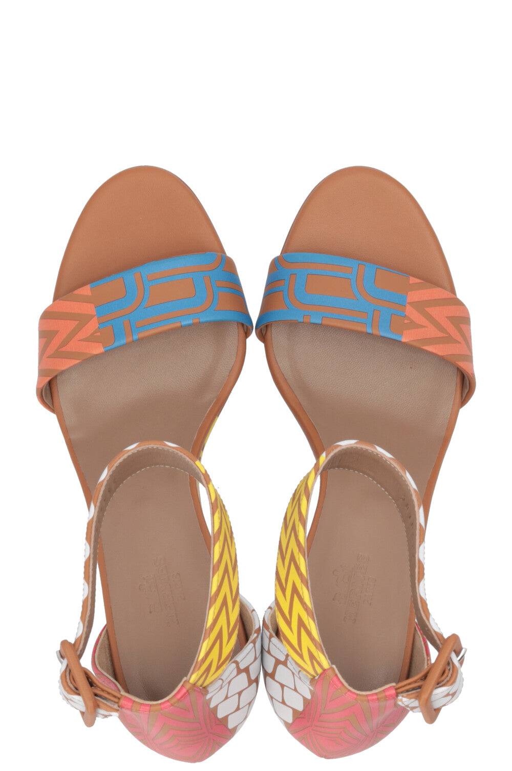HERMÈS Acapulco Wedge Heels Multicolor