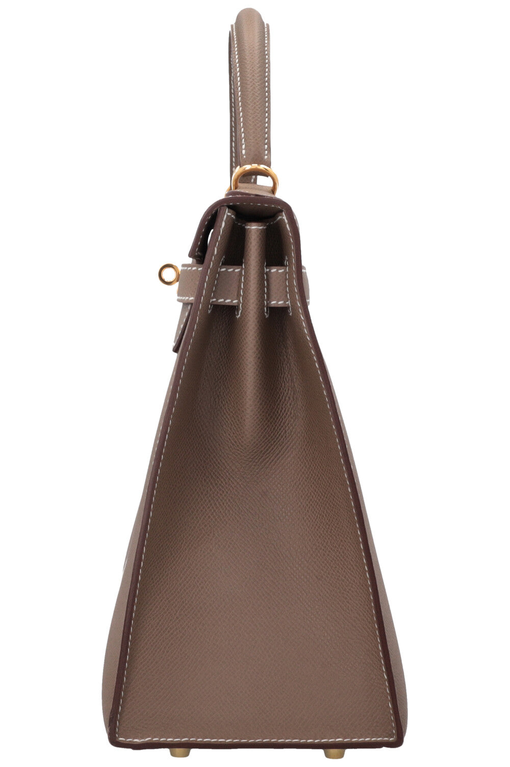 HERMÈS Kelly 32 Sellier Epsom Étoupe