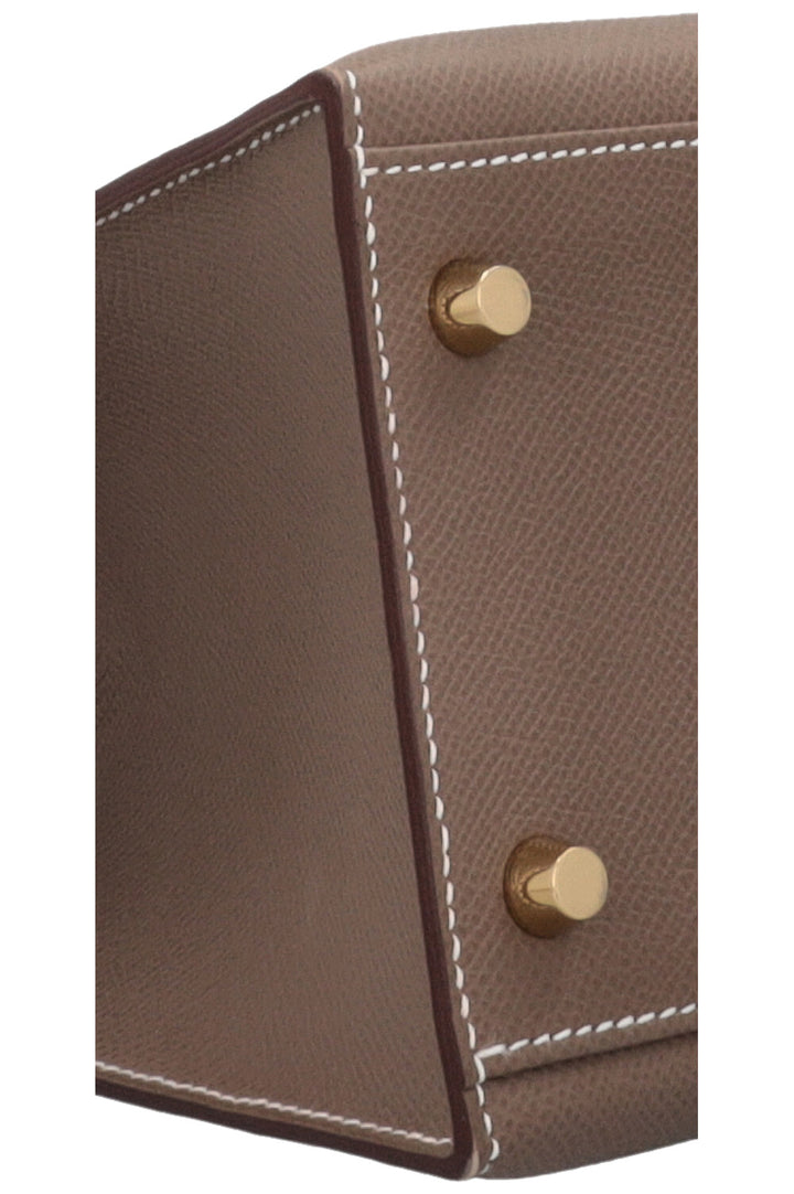 HERMÈS Kelly 32 Sellier Epsom Étoupe