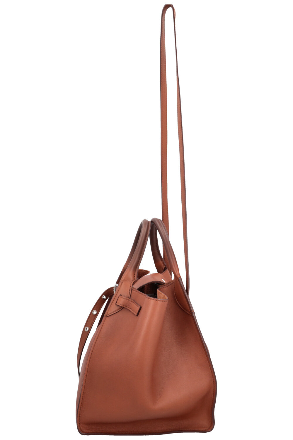 CÉLINE Small Big Bag Soft Leather Brown