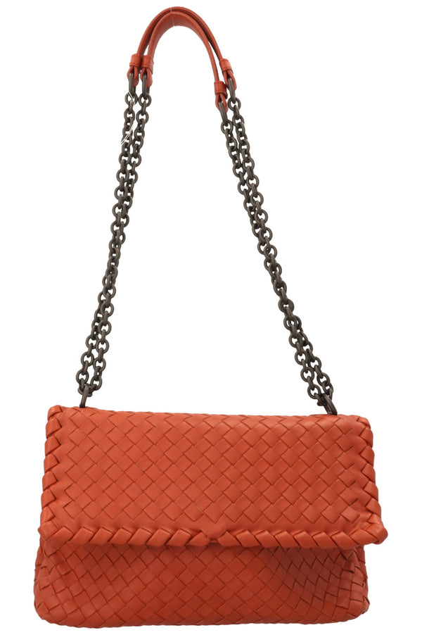 BOTTEGA VENETA Olimpia Bag Intrecciato Clay