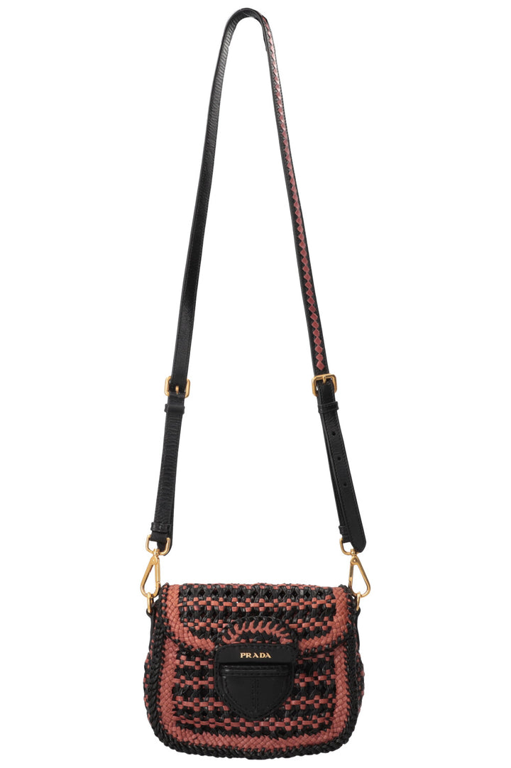 Sac Prada Madaras Marron Noir