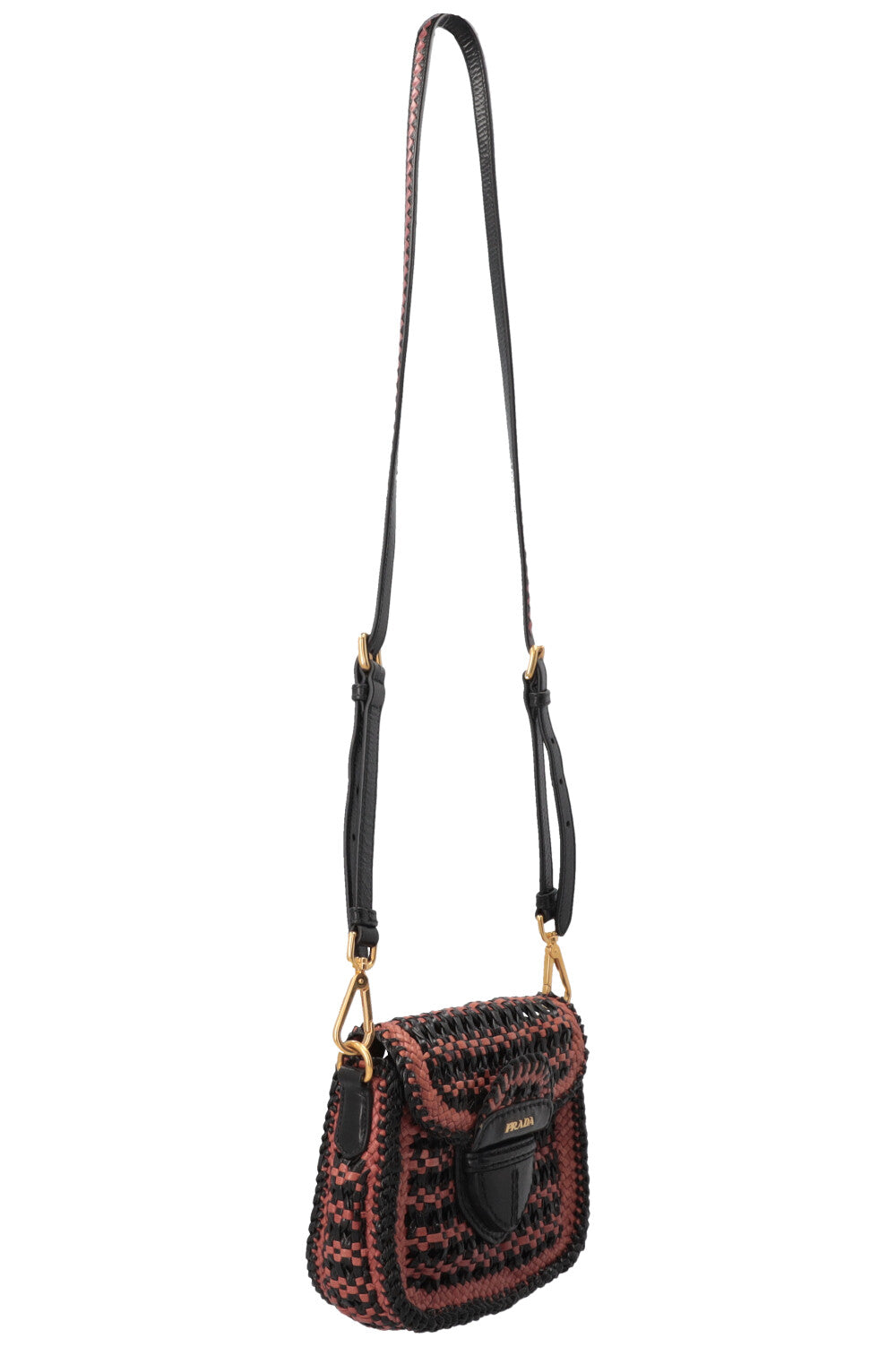 Sac Prada Madaras Marron Noir