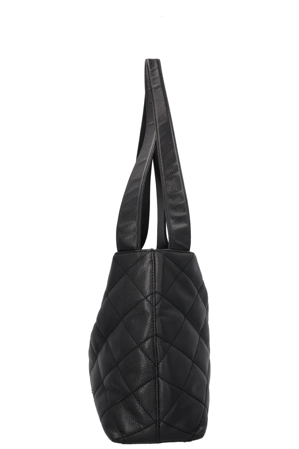 CHANEL CC Handbag Caviar Black