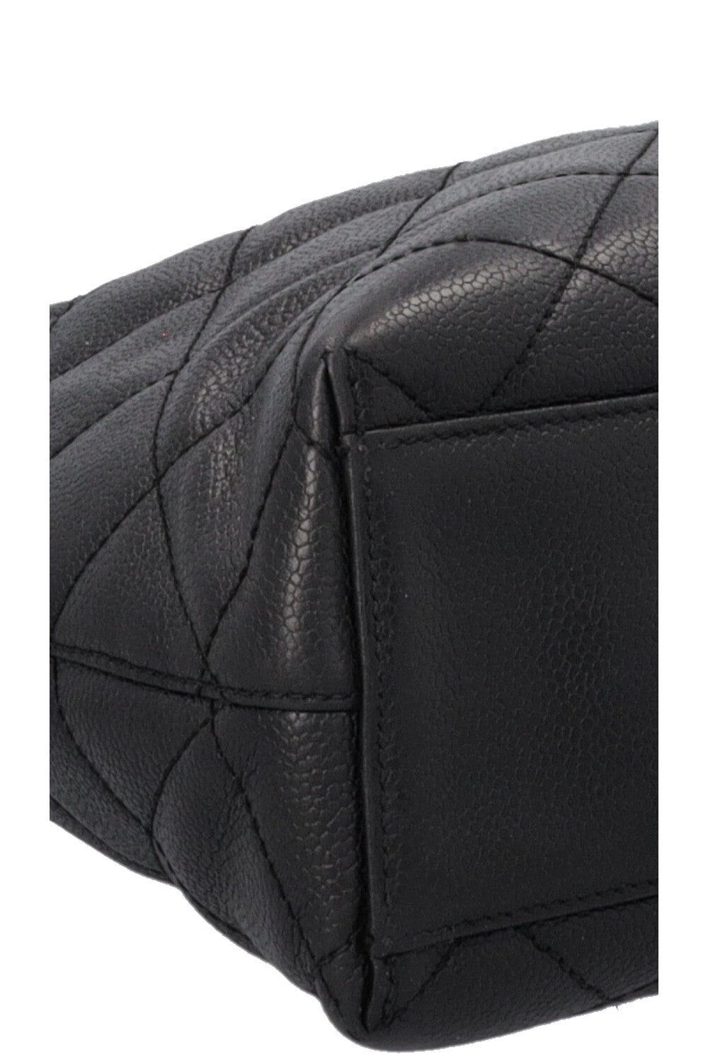 CHANEL CC Handbag Caviar Black