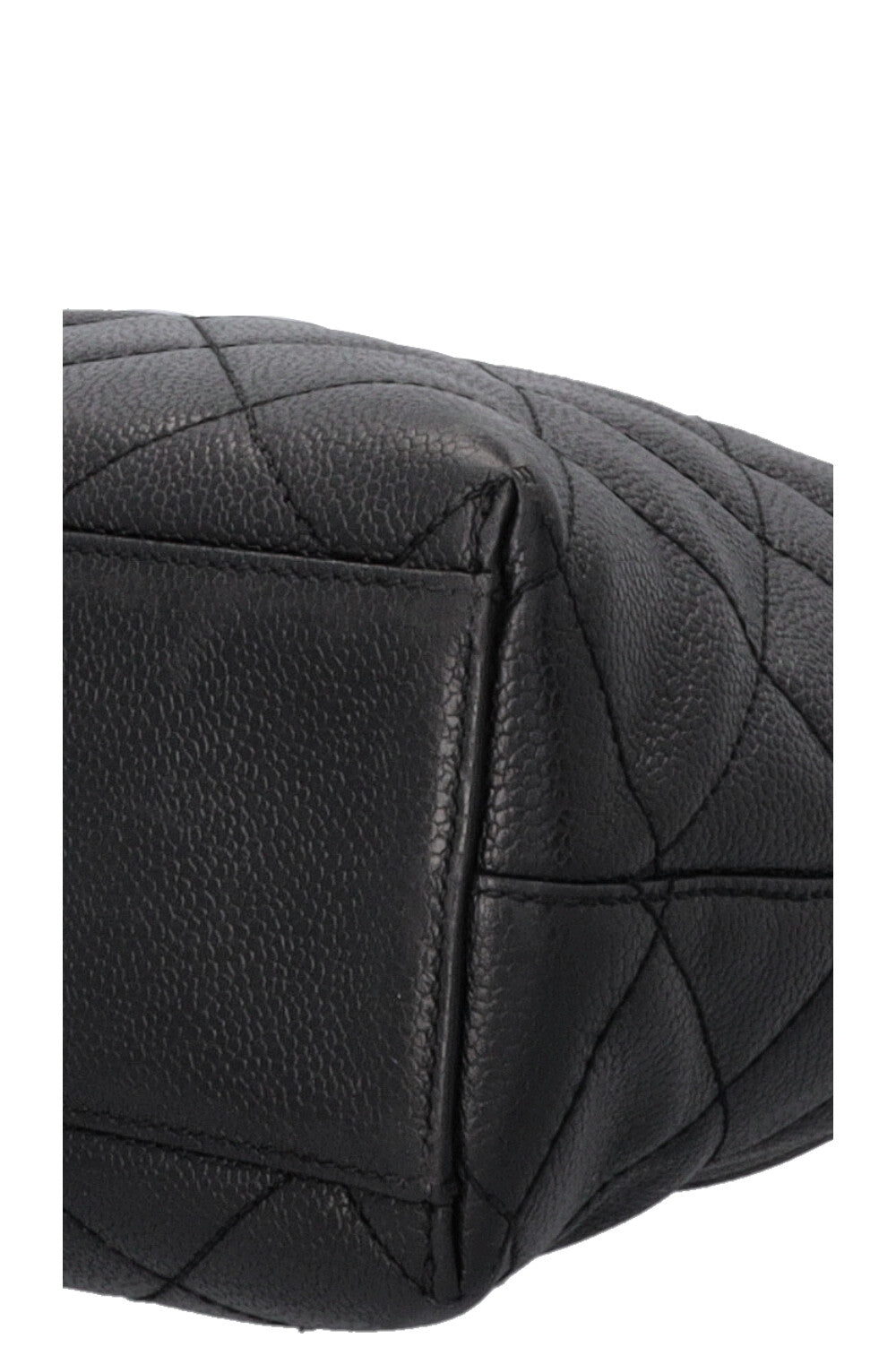 CHANEL CC Handbag Caviar Black