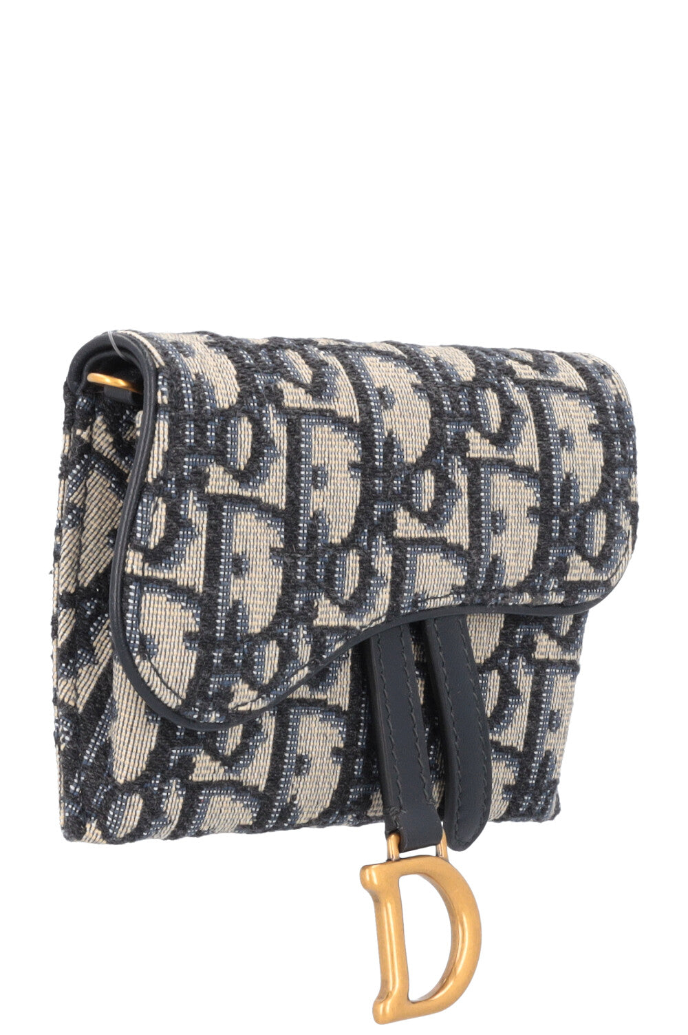 CHRISTIAN DIOR Nano Saddle Crossbody Belt Pochette Oblique REAWAKE