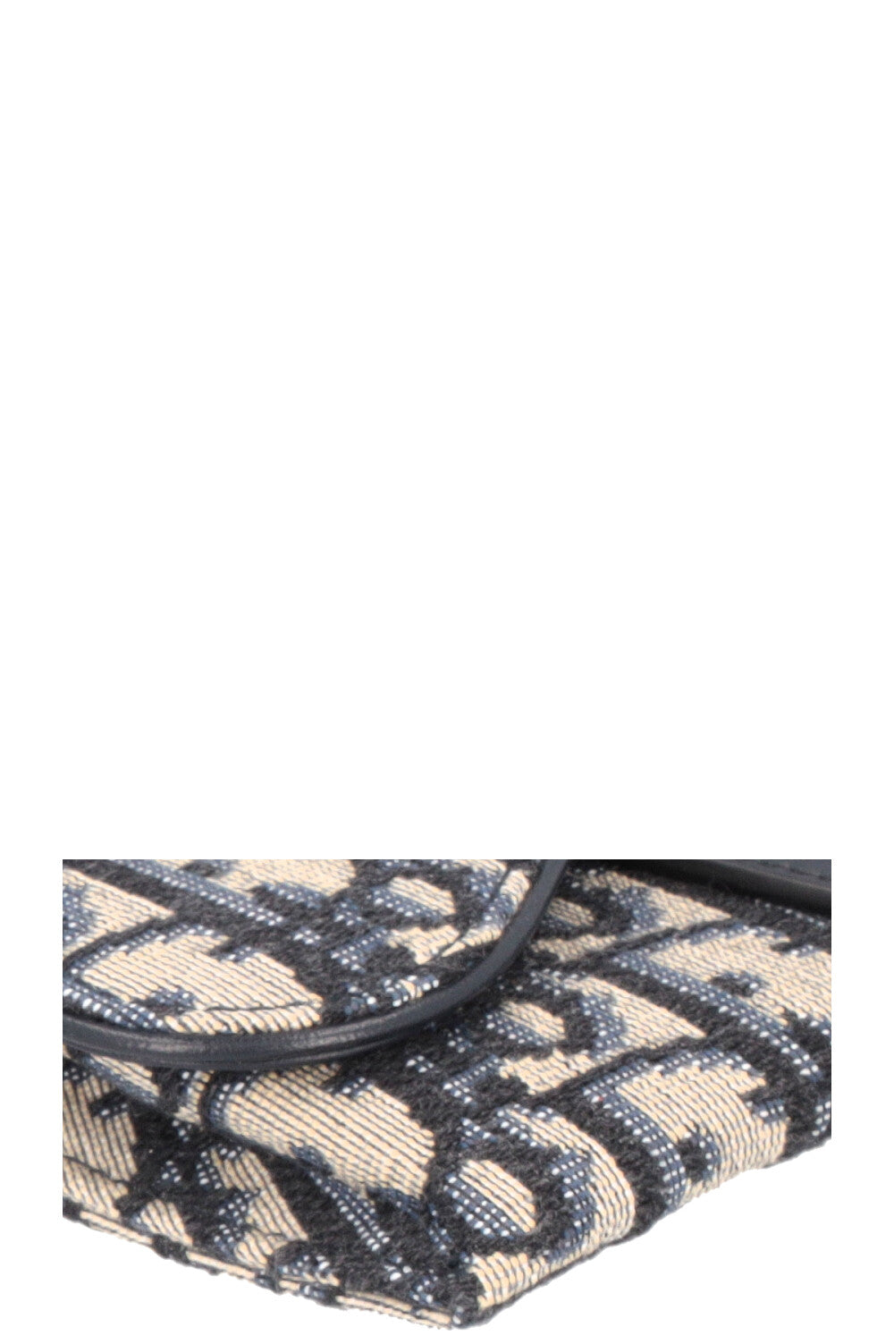 CHRISTIAN DIOR Nano Saddle Crossbody Belt Pochette Oblique