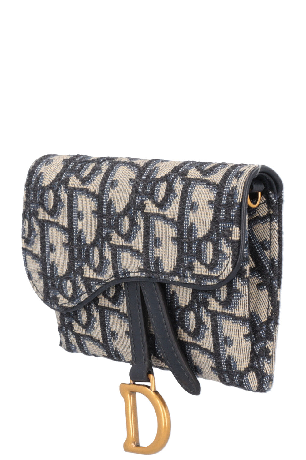 CHRISTIAN DIOR Nano Saddle Crossbody Belt Pochette Oblique REAWAKE