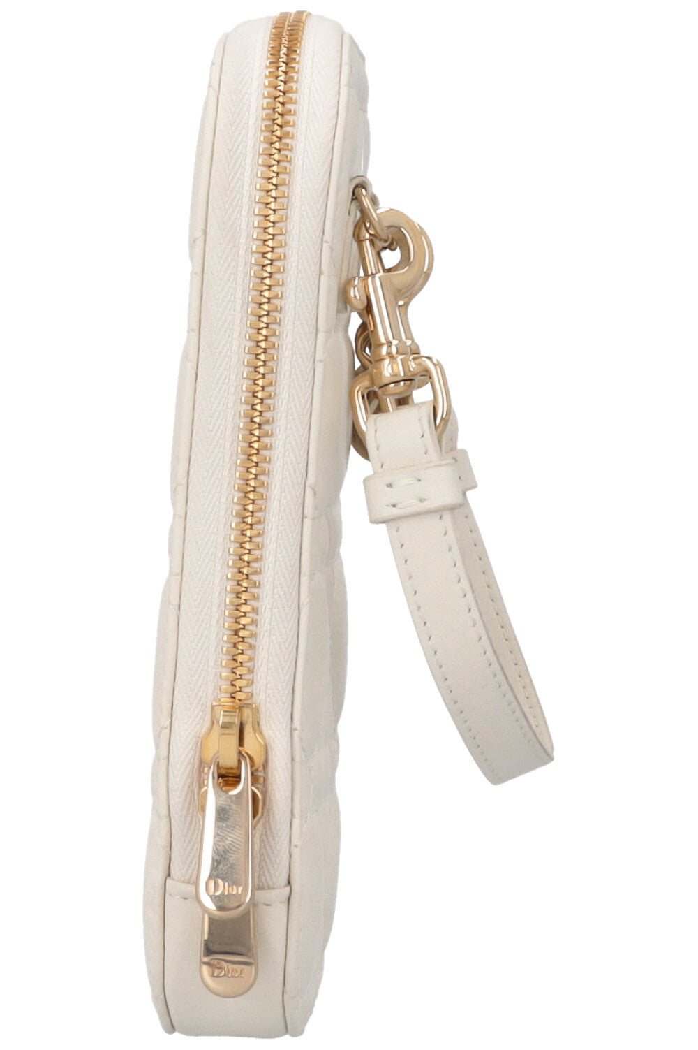 CHRISTIAN DIOR Cannage Phone Case White