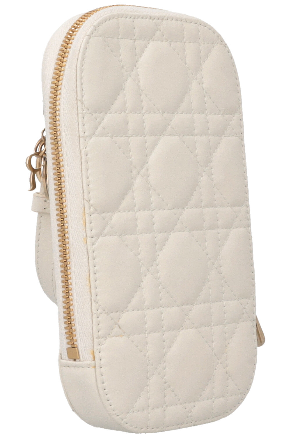 CHRISTIAN DIOR Cannage Phone Case White