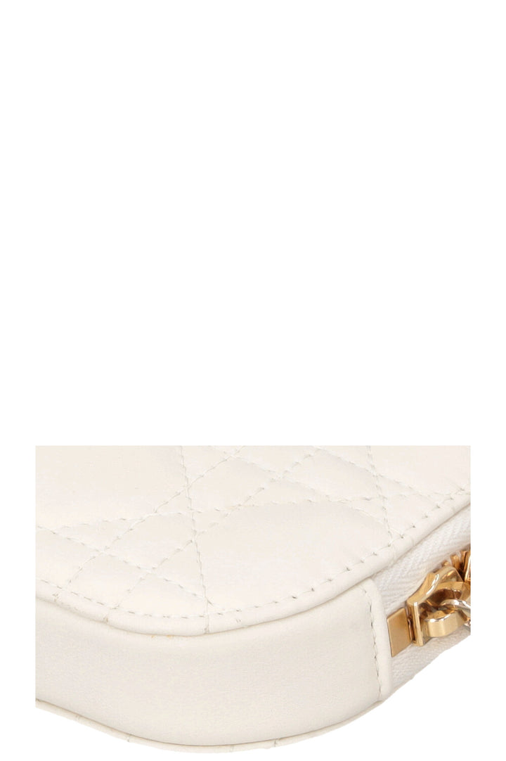 CHRISTIAN DIOR Cannage Phone Case White