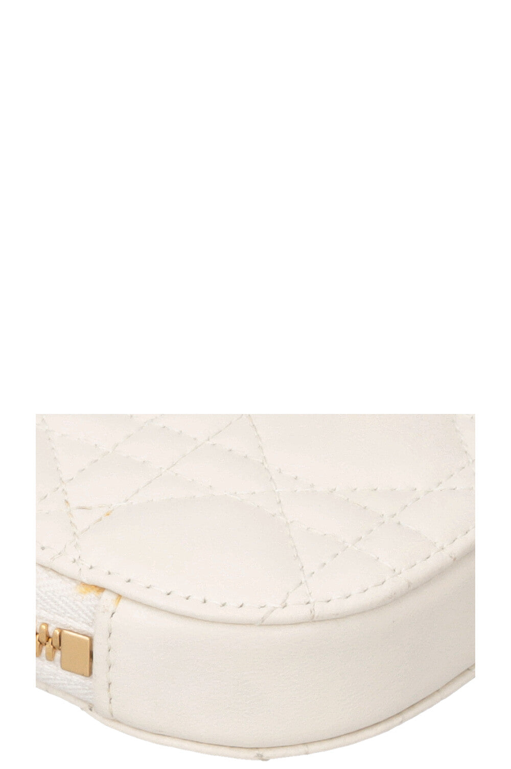 CHRISTIAN DIOR Cannage Phone Case White