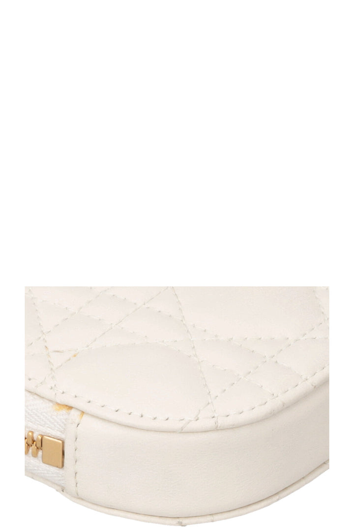 CHRISTIAN DIOR Cannage Phone Case White