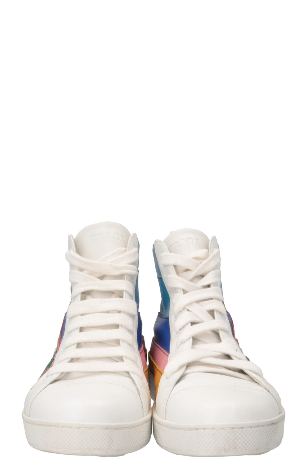 PRADA Cactus High Top Sneaker Multicolor
