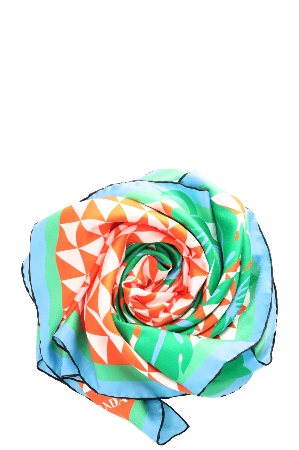 PRADA Carré 90 Silk Multicolour