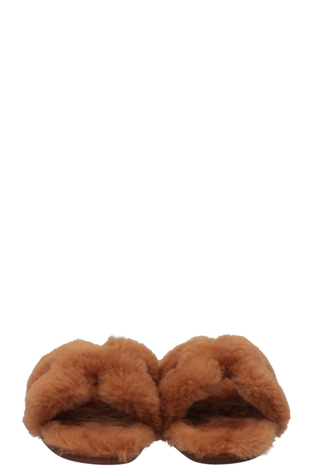 HERMÈS Oran Plates Fourrure Naturel