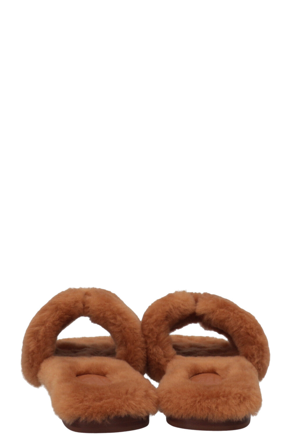 HERMÈS Oran Plates Fourrure Naturel