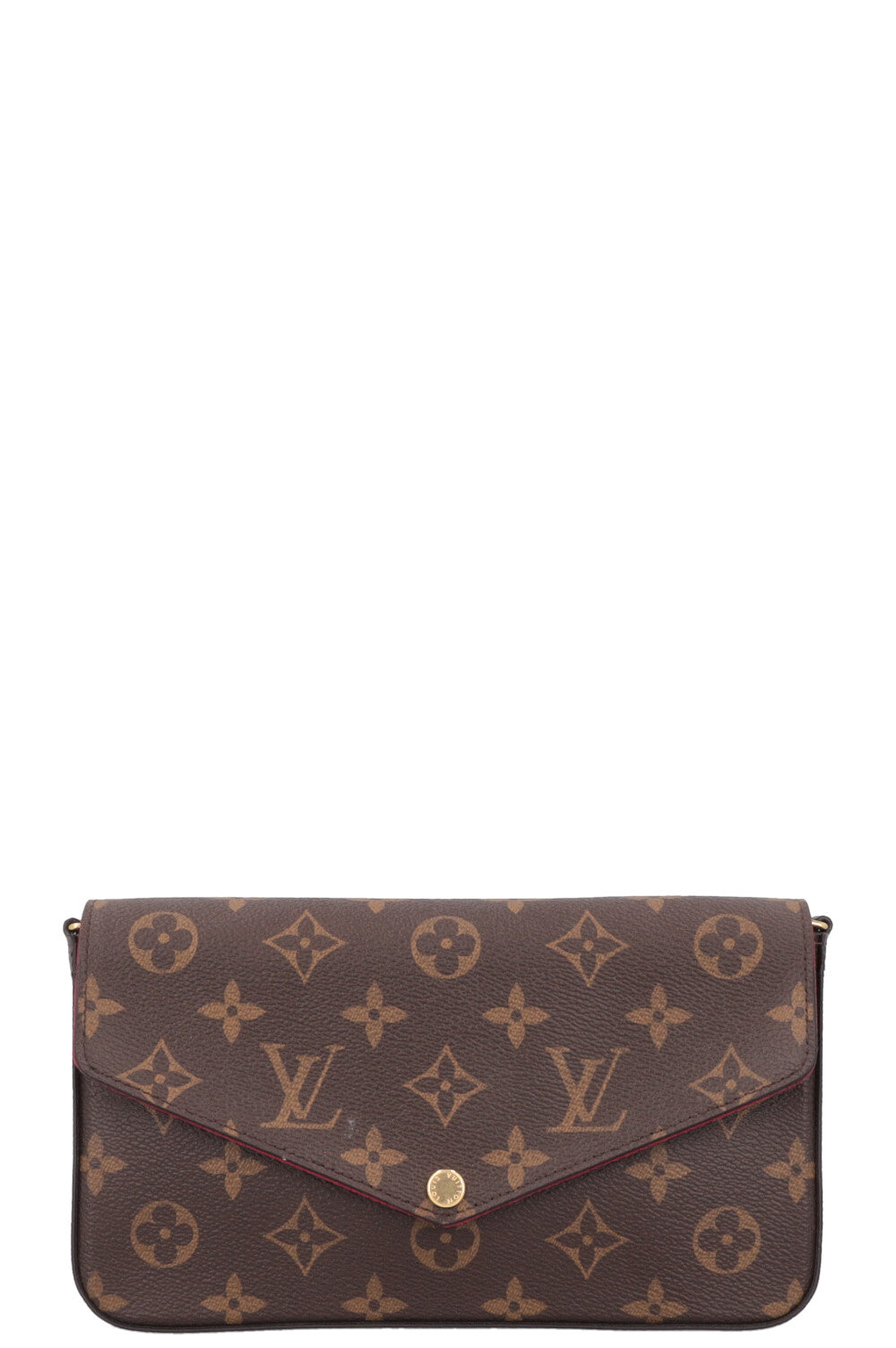 LOUIS VUITTON Felicie Pochette Bag MNG Canvas