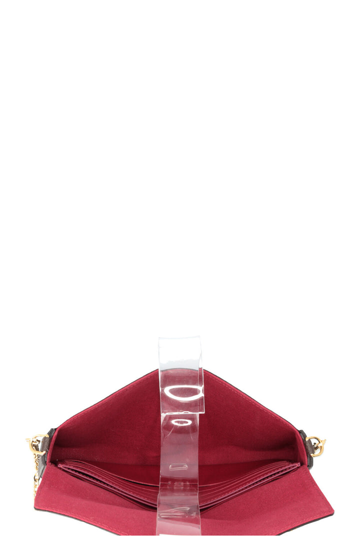 LOUIS VUITTON Felicie Pochette Bag MNG Canvas