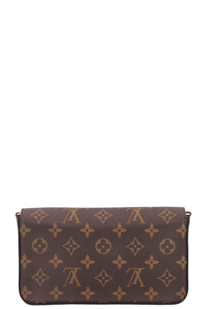LOUIS VUITTON Felicie Pochette Bag MNG Canvas