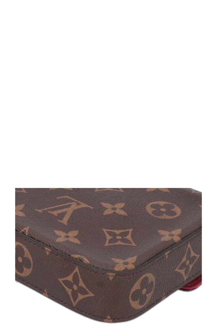 LOUIS VUITTON Felicie Pochette Bag MNG Canvas