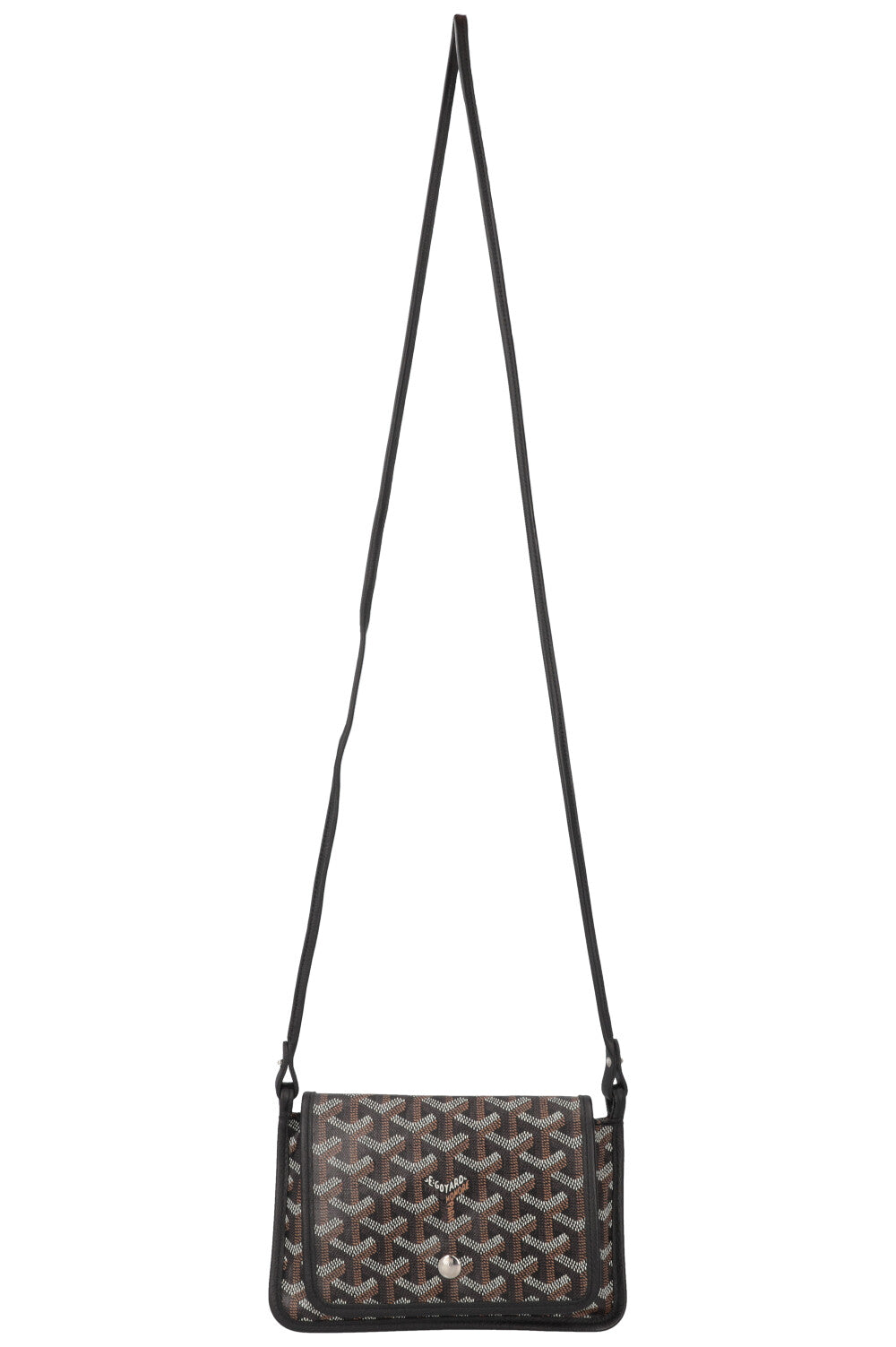GOYARD Plumet Pocket Wallet Black Brown