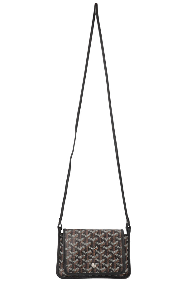 GOYARD Plumet Pocket Wallet Black Brown