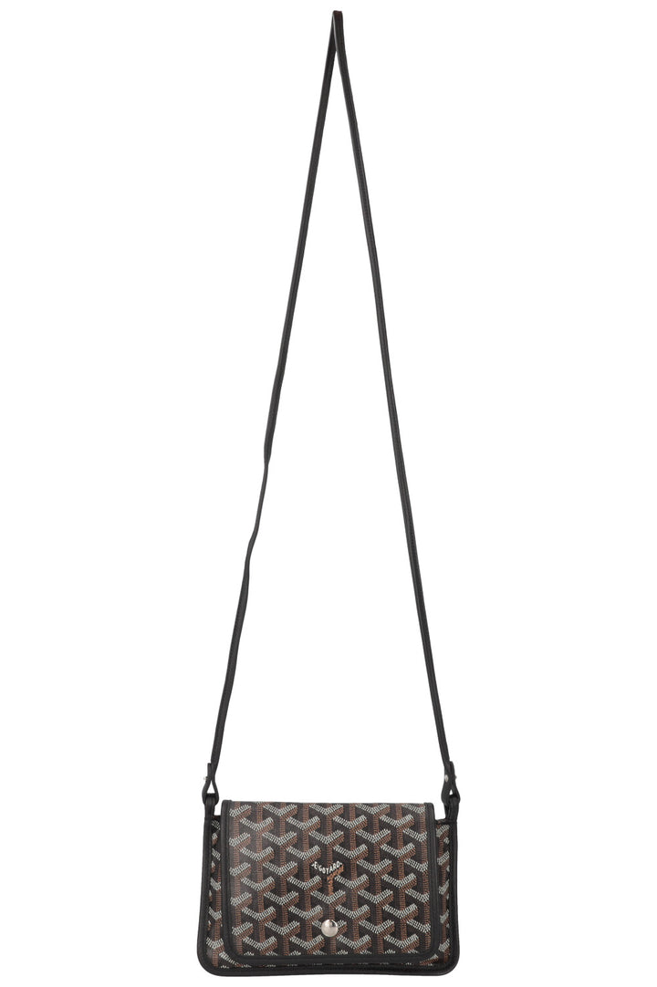 GOYARD Plumet Pocket Wallet Black Brown